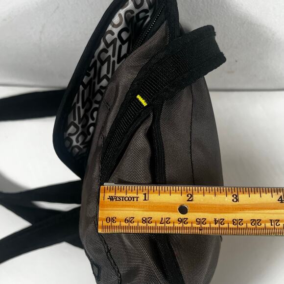 Travelon Antitheft Small Waist Crossbody Tote Bag Gray Charcoal - Picture 13 of 16